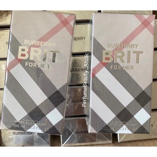 Burberry Brit For Her EDP 100ml. กล่องซีล แท้100% เช็คสต็อกก่อนสั่งนะคะ