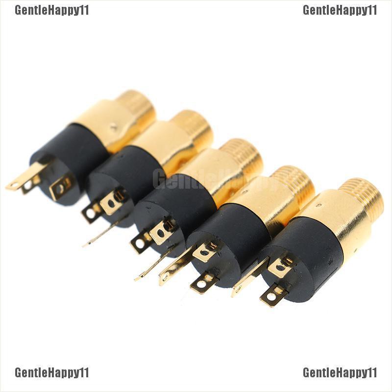Gentle ซ็อกเก็ตแจ็คเชื่อมต่อหูฟังสเตอริโอ PJ392 3.5 มม. 5 ชิ้น #8