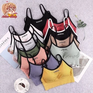 สายเดี่ยวสปอร์ตบรารุ่นเว้าหลังเซ็กซี่เบาๆฟรีไซส์ 32 - 38ใส่ได้ A49