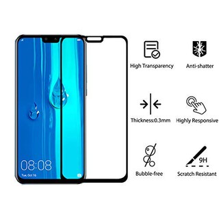 2 PCS ฟิล์มกระจกนิรภัย เต็มจอ Huawei Y9 2019 อุปกรณ์กันรอยหน้าจอ HuaweiY9 2019 Y92019 Huawei Y 9 2019 กระจก กระจกนิรภัย