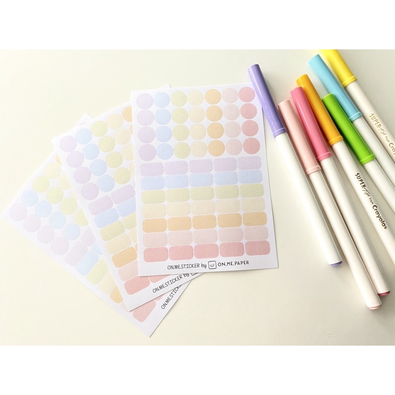 Unicorn Sticker Size A6