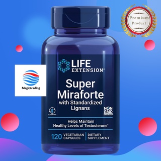 Life Extension Super Miraforte with Standardized Lignans / 120 Vegetarian Capsules