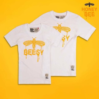 Beesy® เสื้อยืด รุ่น Honey Bee สีขาว (ราคาต่อตัว)