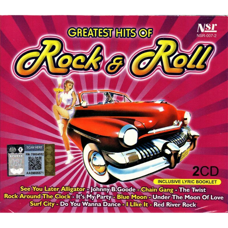ฮิตสุดของ Rock N Roll 2CD Bill Haley Chuck Berry Jerry Lee Lewis NSR-007-2