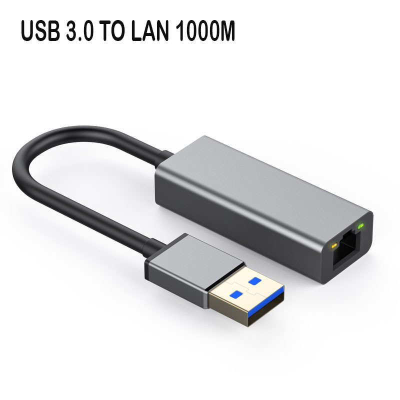 USB LAN 3.0 TO 1000M Ethernet Adapter model SL-017 10/100/1000 Gigabit ...