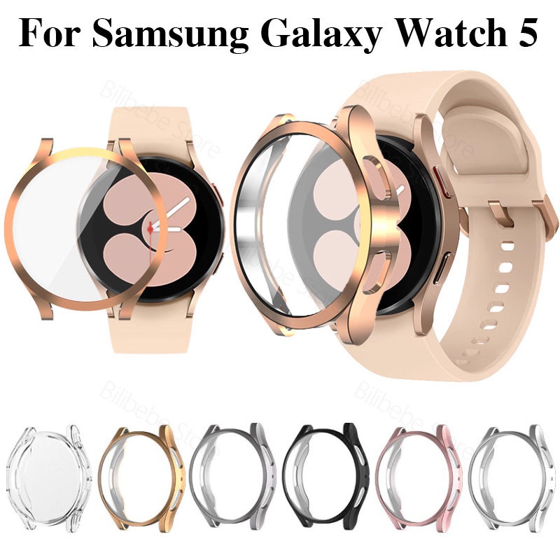 เคสนาฬิกาข้อมือ ป้องกันหน้าจอ สําหรับ Samsung Galaxy Watch 5 44 มม. 40 มม. Samsung Watch5