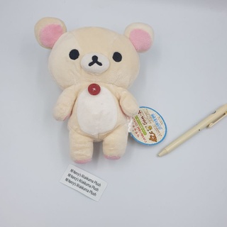 ตุ๊กตา Rilakkuma งาน San-X  แท้ จากญี่ปุ่น ใหม่ ป้ายห้อย ไซส์ S