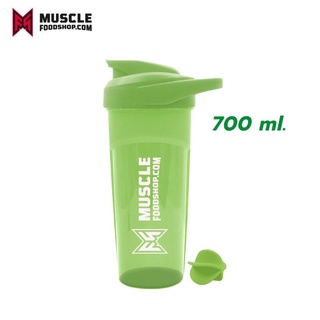 Musclefoodshop Shaker แก้ว Shaker สีเขียว ขนาด 700 มิลลิลิตร แก้วชงเวย์