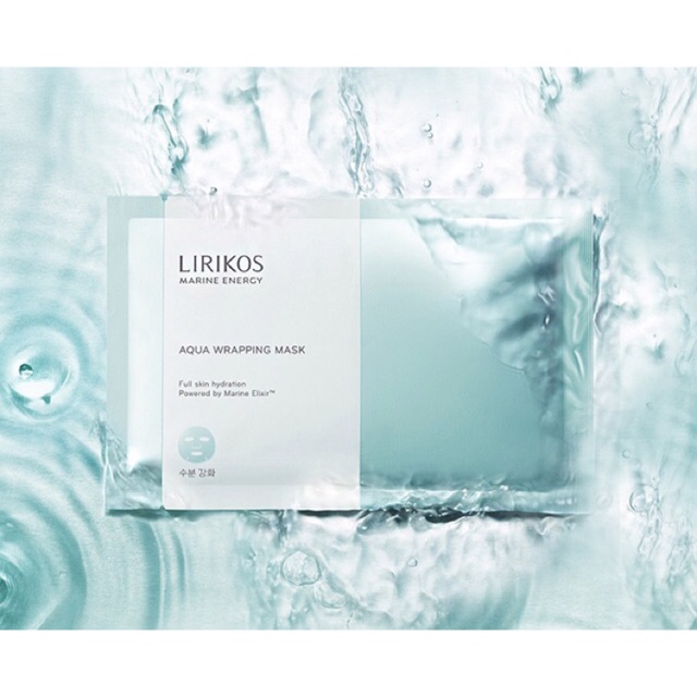 [พร้อมส่ง] LIRIKOS Marine Energy Wrapping Mask 28 ml