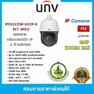 กล้องวงจรปิด IPC6322SR-X22P-D