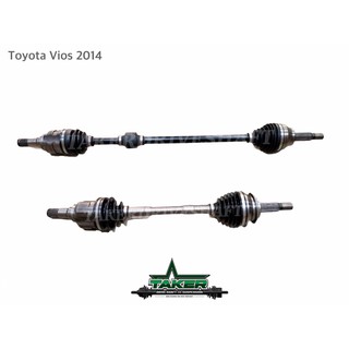 เพลาขับ เพลาขับหน้า Taker Driveshaft แบบ Standard สำหรับ Toyota Viosปี 14 ขึ้นไป โตโยต้าวิออสปี 14 ขึ้นไป แบบคู่