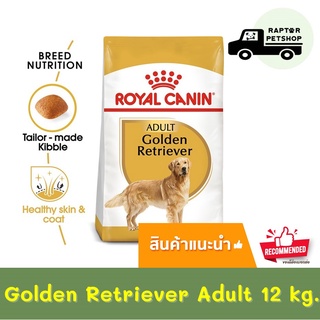 12 kg. Golden Retriever adult  รอยัลคานิน สูตรสำหรับสุนัขโตพันธุ์โกลเด้นรีทีฟเวอร์