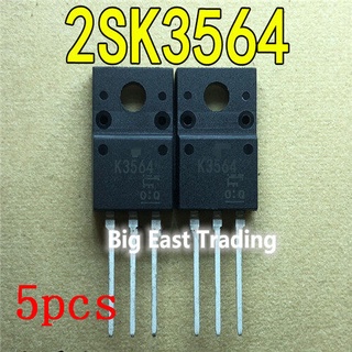 K3564 2Sk3564 ใหม่ Original To-220F 900V 3A, คุณภาพดี 5 ชิ้น