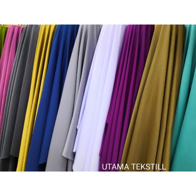 KAIN PLAIN TOOYO PURE SKIN BAJU@BAJU MELAYU BIDANG 45 INCI/FABRIC TOYO PURE SKIN WIDHT 45 INCHES