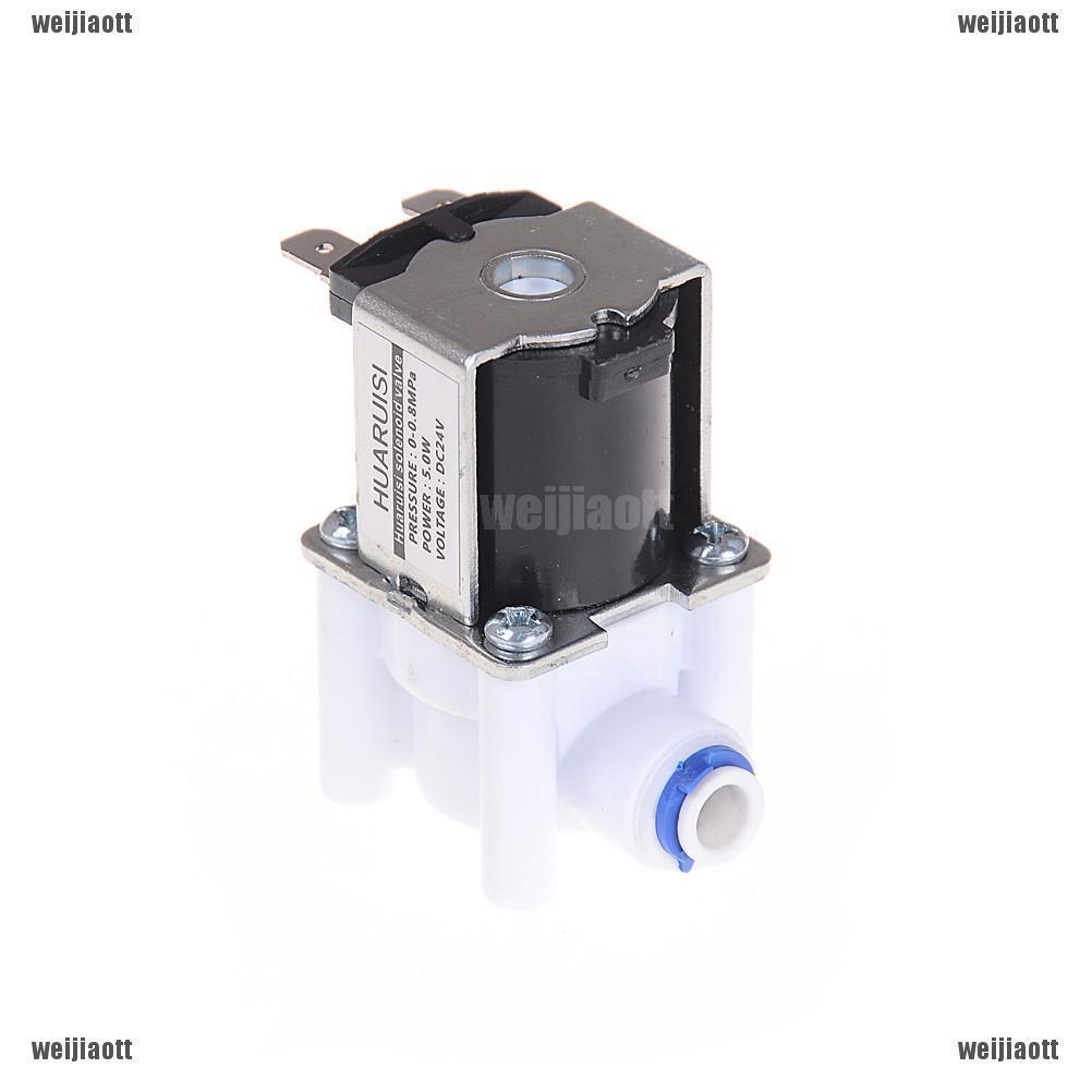 ใหม่วาล์วเชื่อมต่อท่อน้ําไฟฟ้า 24 V Dc Solenoid Valve 1 / 4