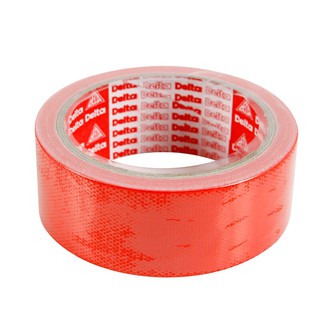 เทปผ้า 1 1/2 นิ้วx9 หลา สีแดง เดลต้า Cloth tape 1 1/2 inches x9 yards red Delta