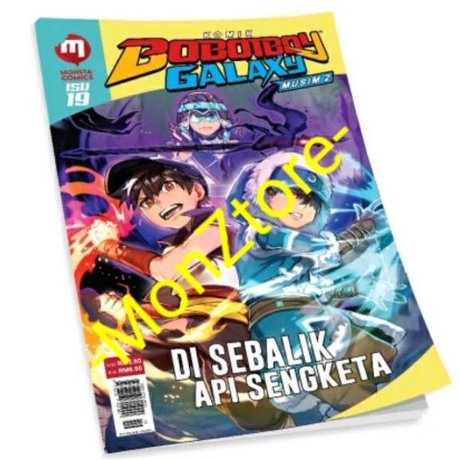 Boboiboy Galaxy Comic Season 2: Issue 19 "Behind The Dispute Fire"