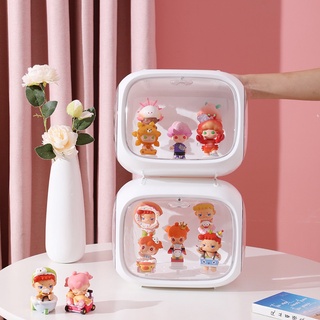 [พร้อมส่ง] Display Blind Box กล่องโมเดลสีขาว กล่องอะคริลิก สำหรับใส่โมเดล ตุ๊กตาโมเดล