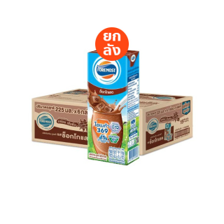 [ขายยกลังx1] โฟร์โมสต์ รสช็อกโกแลต 225มล (36กล่อง/ลัง) Foremost Chocolate Milk 225ml (นมกล่องUHT)