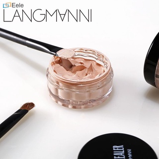 【Available】LANGMANNI Fixing Foundation ปกปิดฝ้ากระจุดด่างดำคอนซีลเลอร์หมองคล้ำ5สี Beigele