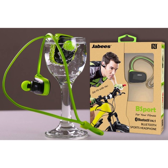 หูฟังออกกำลังกาย กันน้ำได้ Jabees Bsport ของแท้ 100 %