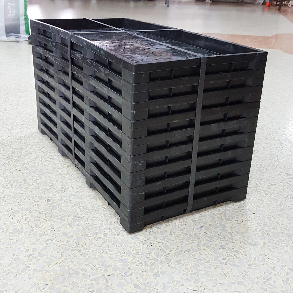 ถาดเพาะต้นอ่อนทานตะวัน ชนิดมีรู และ ไม่มีรู ระบายน้ำ ขนาด 30x60x2.54cm