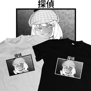 เสื้อยืดแขนสั้นลําลอง ทรงหลวม พิมพ์ลายกราฟิกการ์ตูนอนิเมะนักสืบ Csp SPY FAMILY Anya พลัสไซซ์ สําหรับผู้ชาย และผู้หญิง