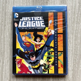 📀Blu-ray แผ่นบลูเรย์การ์ตูน Justice League Unlimited: The Complete Series - DC Comics(แผ่นแท้ มือ 1 จาก US)