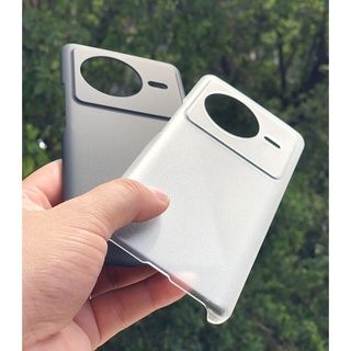 เคสพลาสติก PC แบบบาง เนื้อแมตต์ สําหรับ vivo X80 X80pro X70 X70pro Plus