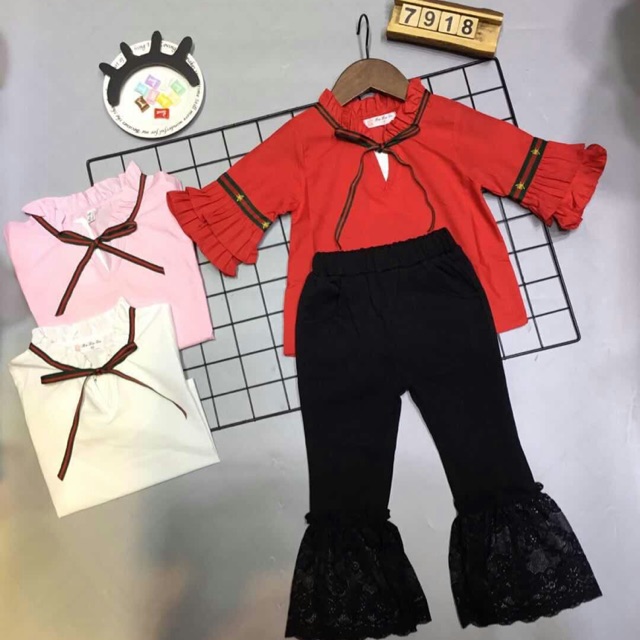 เซตติ้งแฟชั่นเด็กผู้หญิง นําเข้า โค้ดล่าสุด A7918