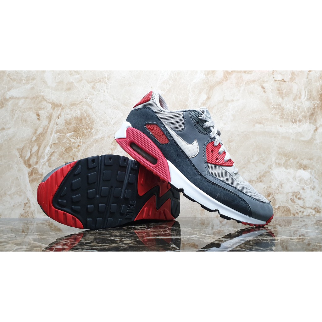 ไนกี้ Nike Air Max 90 Essential Mens Running Shoes 537384-011มือสองสภาพดี แท้