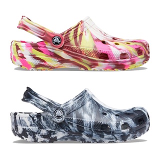 [โค้ด "APXNOV150" ลด 150.-]Crocs รองเท้าแตะ Classic Marbled Clog (2สี)