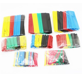 328Pcs Assorted Polyolefin Heat Shrink Tubing Tube Cable Sleeves Wrap Wire Set 8 Size Multicolor for Rc Drone