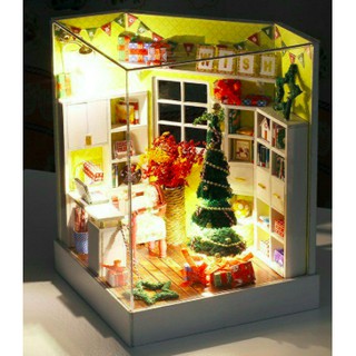 บ้านตุ๊กตาDIY #Y001 Merry Christmas Day