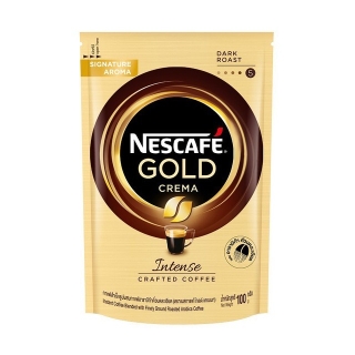 [ขายดี] Nescafe Gold Crema Intense เนสกาแฟโกลด์ เครมา อินเทนส์ 100 กรัม