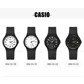 [ใส่โค้ด915FASH150] แท้100% Casio Standard นาฬิกาข้อมือผู้ชาย สายเรซิ่น รุ่น MW-59