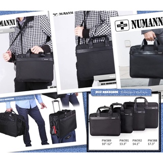 Numanni extension type  inch laptop bag multi-function กระเป๋าใส่โน๊ตบุ๊ค ขยายได้ 10" - 17"  รุ่นPW389 PW391 PW392 PW388