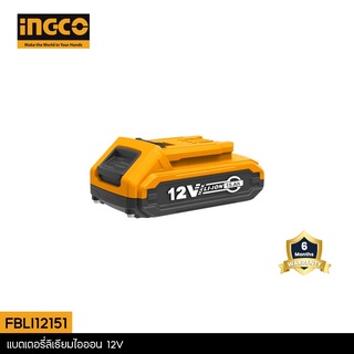 INGCO แบตเตอรี่ Lithium-ion12V 1.5Ah รุ่น FBLI12151 ของแท้ พร้อมส่ง!!!