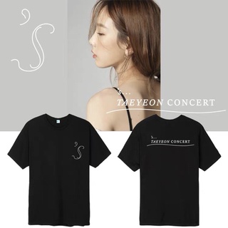 ถูกสุดๆSNSD TAEYEON ‘S CONCERT TSHIRT เสื้อผ้าวัยรุ่นแฟชั่นเกาหลี คอกลม สตรีท สไตล์เกาหลีรหัสเต็ม