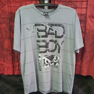 เสื้อยืด Usa Bad Boy งานแท้  สภาพใหม่ป้ายห้อย ซักทำความสะอาดเรียบร้อย L22/28