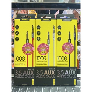 (จัดส่ง 1 วัน) Remax 3.5 AUX RL - L100  - สาย aux สายเชื่อมต่อแบบ AUX ขนาด 3.5mm 2 ด้าน พร้อมส่ง