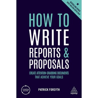 HOW TO WRITE REPORTS AND PROPOSALS หนังสือภาษาอังกฤษ ใหม่ พร้อมส่ง