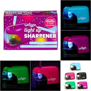 Smiggle !! กบเหลาดินสออัตโนมัติ Smiggle Light up Sharpener มีไฟวิบวับ เก๋ไก๋มากค่า