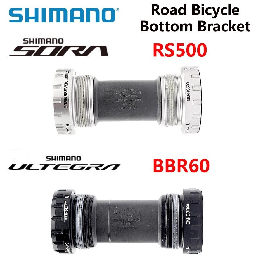 Shimano ULTEGRA 105 TIAGRA SORA SM-BBR60 RS500 5600 4600 BB71-41B เพลากลางสําหรับรถออฟโรด