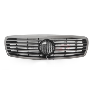 หน้ากระจังรถสำหรับ MERCEDES BENZ รุ่น W211 ปี 2002-2006  ทรงสปอร์ต สีโครเมี่ยม