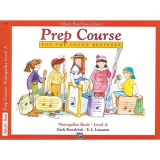 หนังสือเปียโน Alfred prep course Notespeller book level A