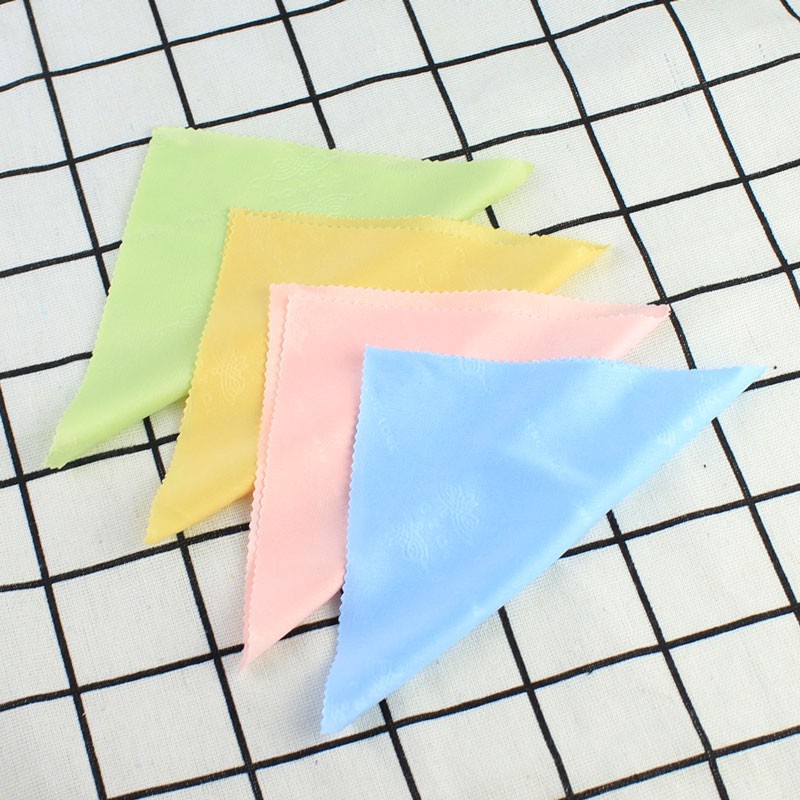 ผ้าสําหรับทําความสะอาดเลนส์แว่นตาแว่นกันแดด 1ชิ้น