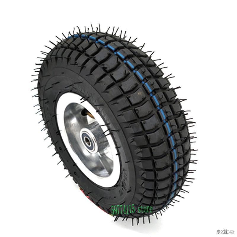 High quality 9 inch wheel 9x3.50-4 tires tyre Inner Tube and rim Combo for Gas Scooter Skateboard Pocket Bike Electric t