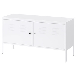 IKEA  พร้อมส่ง ตู้เหล็ก ตู้เก็บของ ตู้เก็บเอกสาร ตู้โลหะ ตู้อิเกีย IKEA PS ขาว 119x63 ซม.