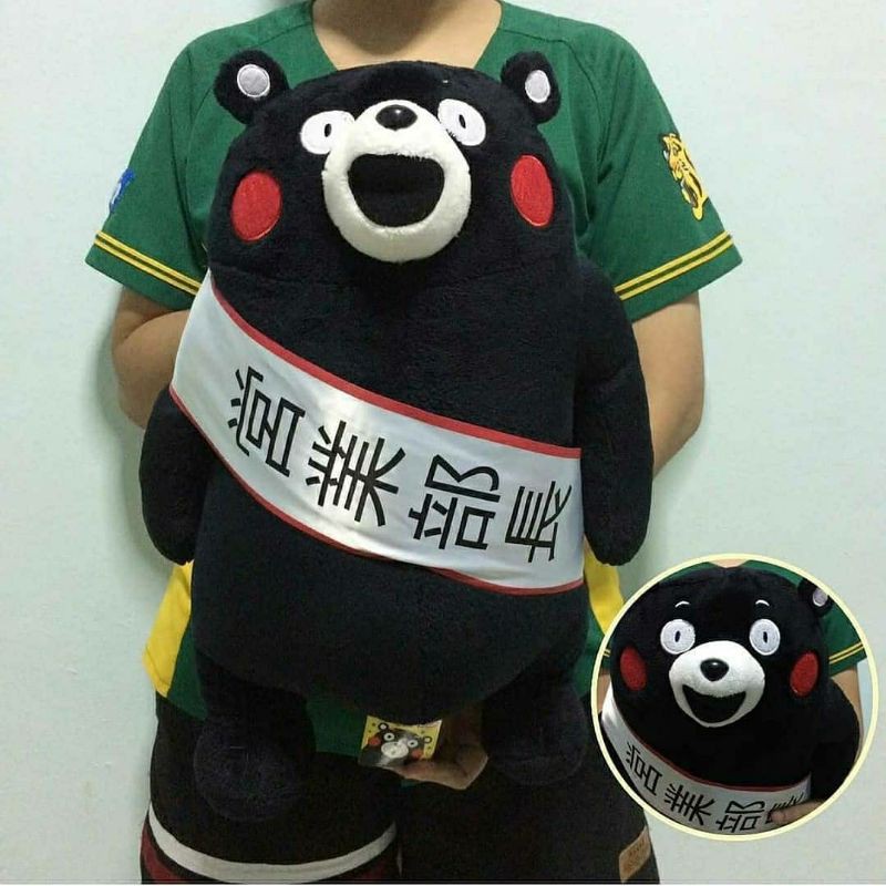 ตุ๊กตาคุมะมง kumamon งานแท้ญี่ปุ่น ใหม่ป้ายห้อย